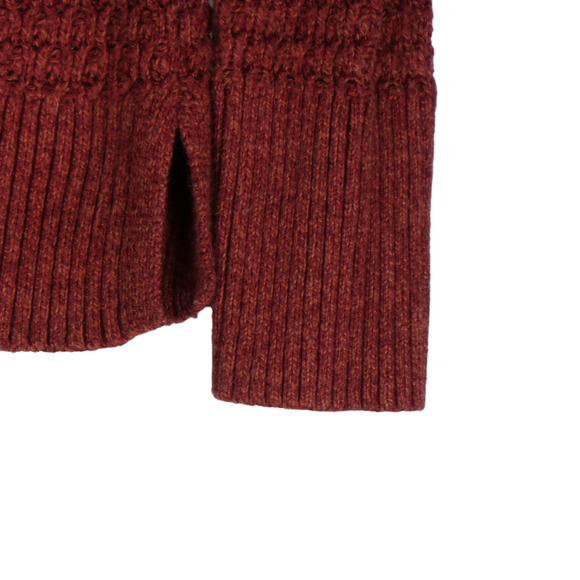 American Eagle Outfitters Sweater Women Small Brown Cotton Wool Blend Soft Girl - Picture 8 of 8